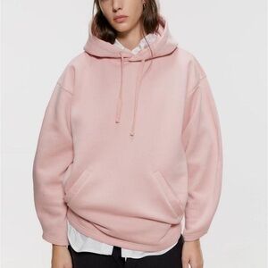 Zara Salmon Pink Hoodie
